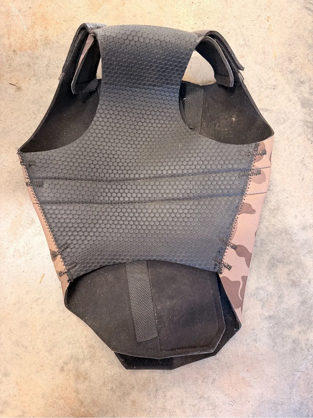 Carhartt Brown and Tan Camo Quilted Dog Vest